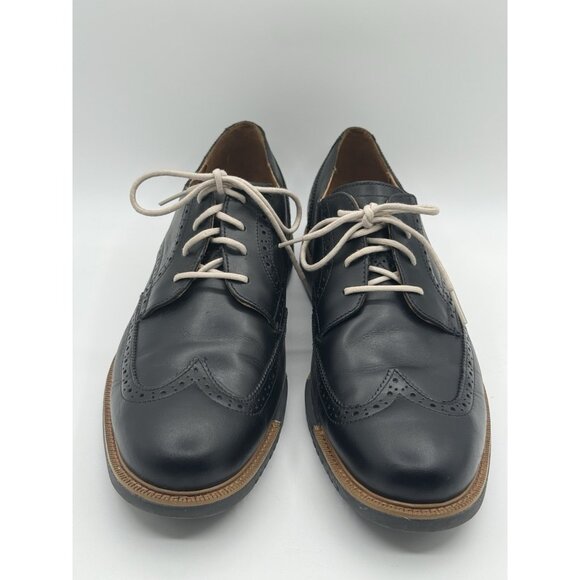 Cole Haan Grand OS Men's Derby Black Wingtip Shoes Size 11.5 M - Picture 2 of 13